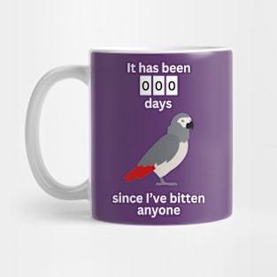 0 Days Bitten Anyone Mug